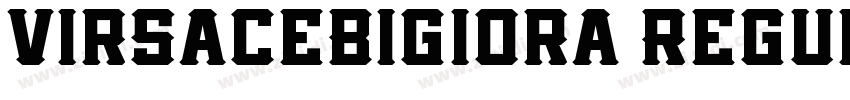 VirsaceBigiora Regul字体转换